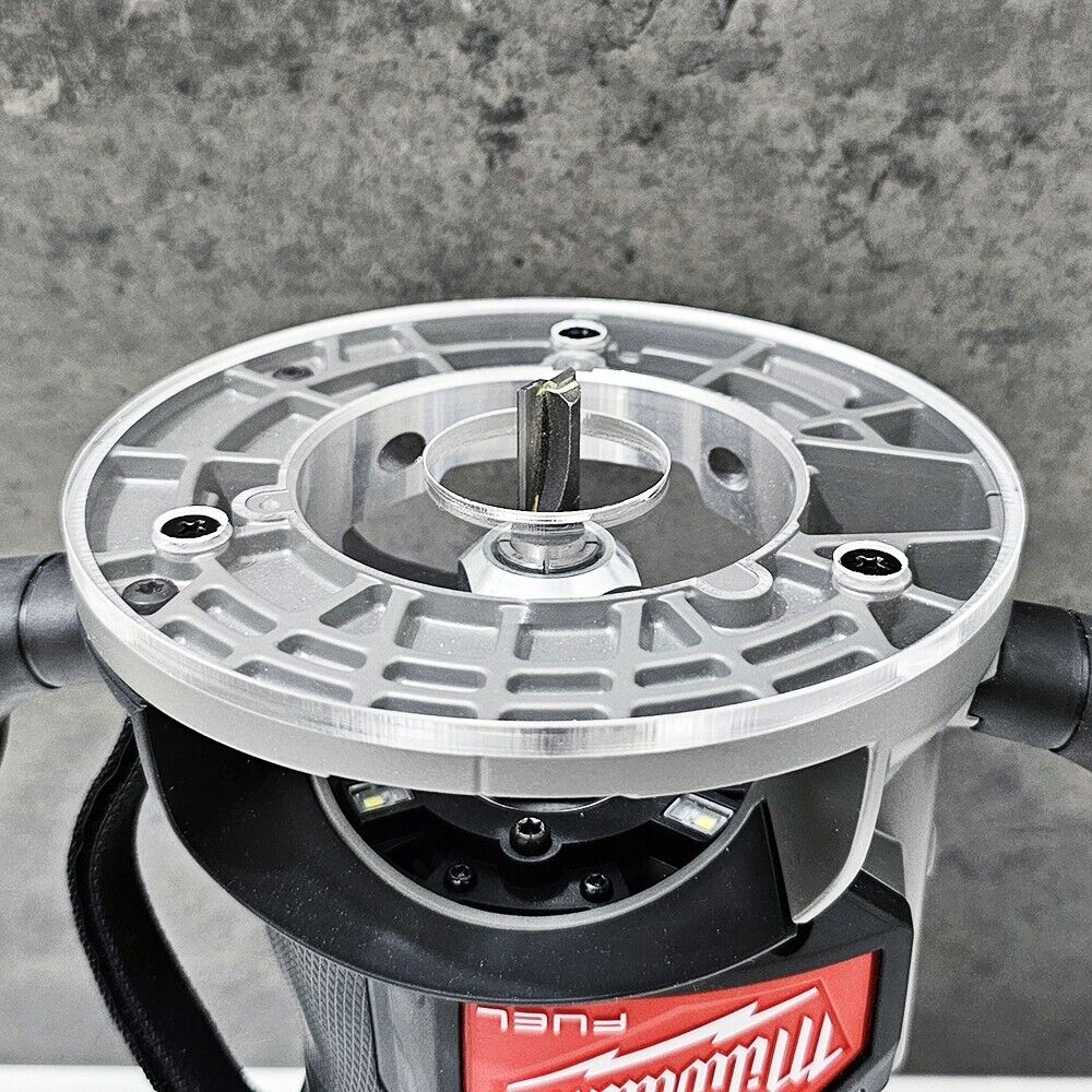 Milwaukee M18 FR12 FUEL Router Replecament Adaptor Base Plate 152.5mm