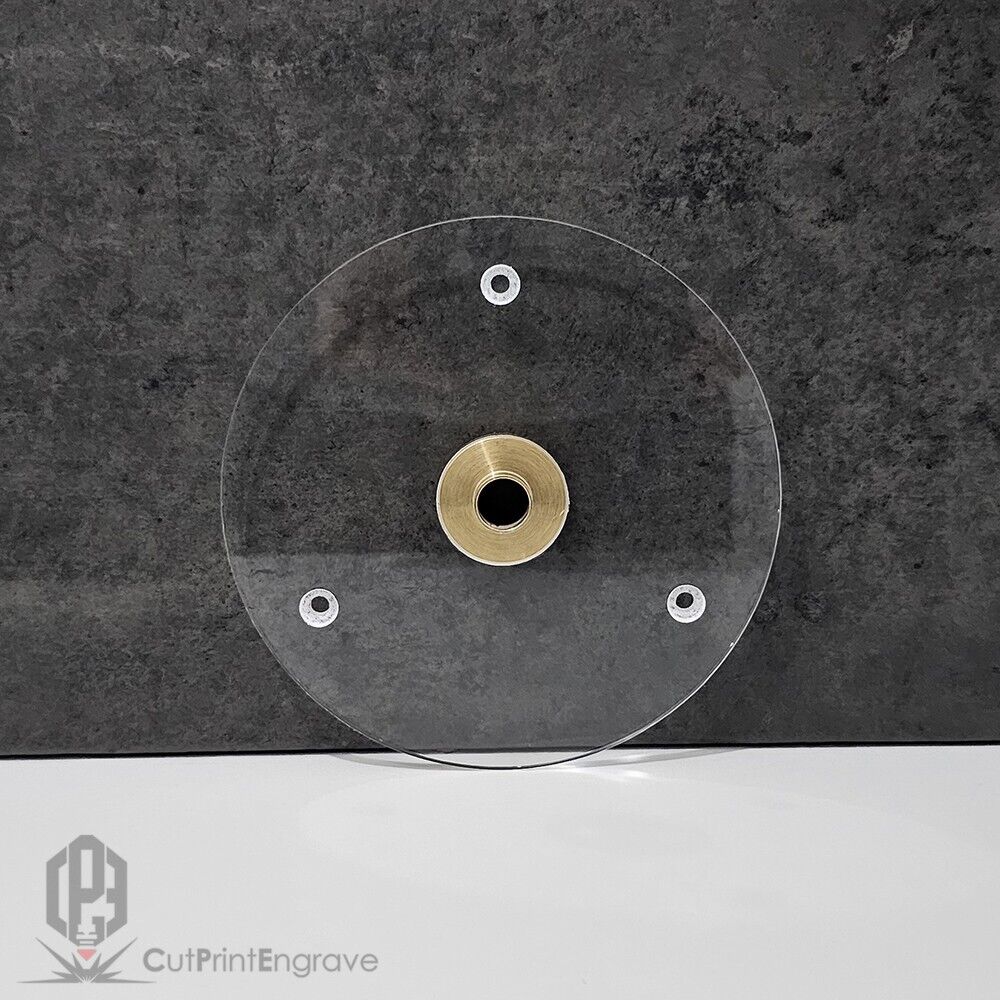 Milwaukee M18 FR12 FUEL Router Brass Guide Bush Adaptor Base Plate 152.5mm
