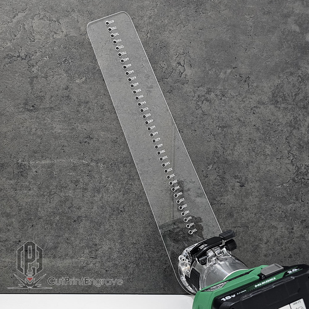 XLarge Circle Jig 4 HIKOKI/Metabo Trimmer 18V Cordless Router Base Plate