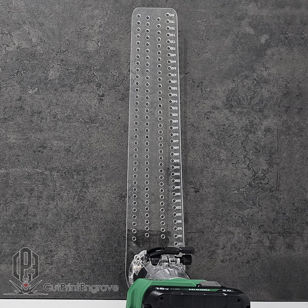 XLarge Circle Jig 4 HIKOKI/Metabo Trimmer 18V Cordless Router Base Plate