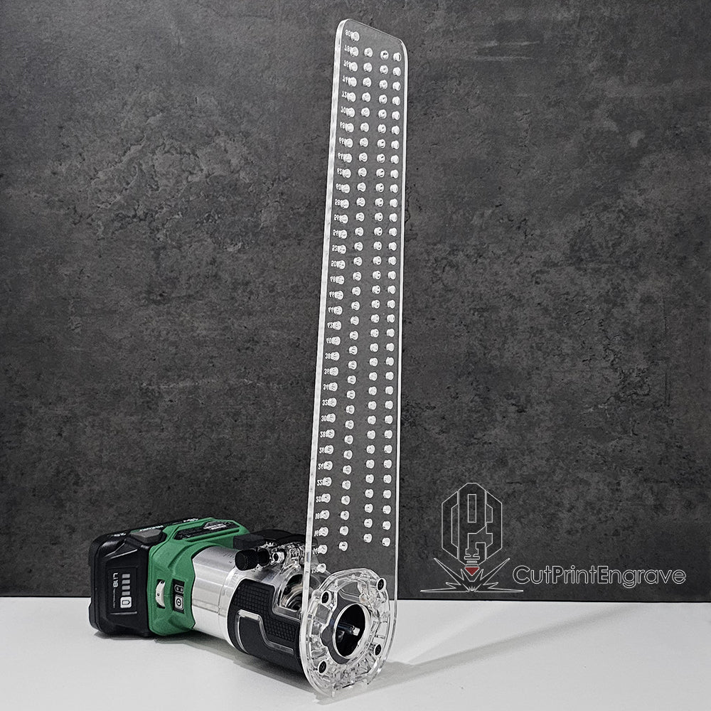 XLarge Circle Jig 4 HIKOKI/Metabo Trimmer 18V Cordless Router Base Plate