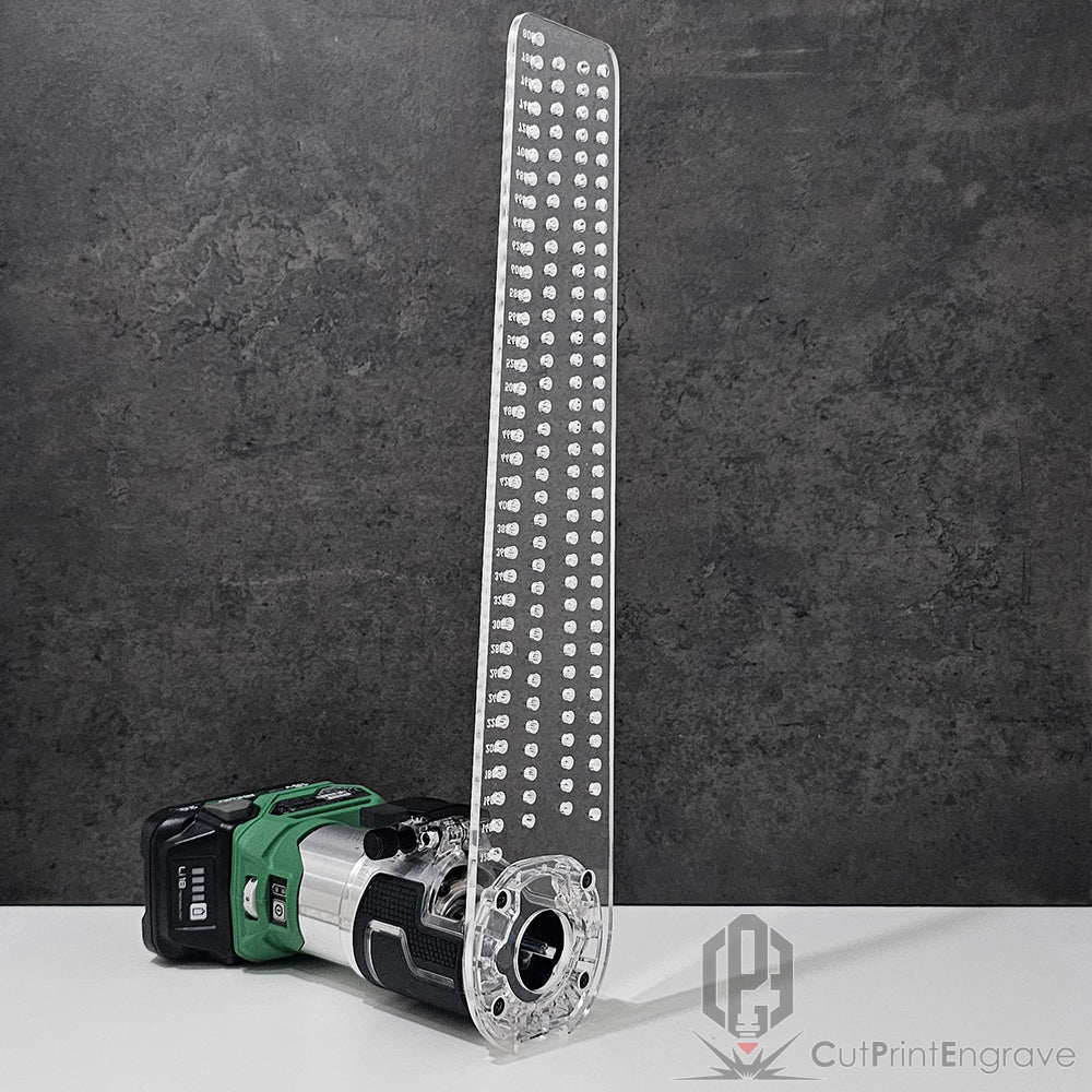 XLarge Circle Jig 4 HIKOKI/Metabo Trimmer 18V Cordless Router Base Plate