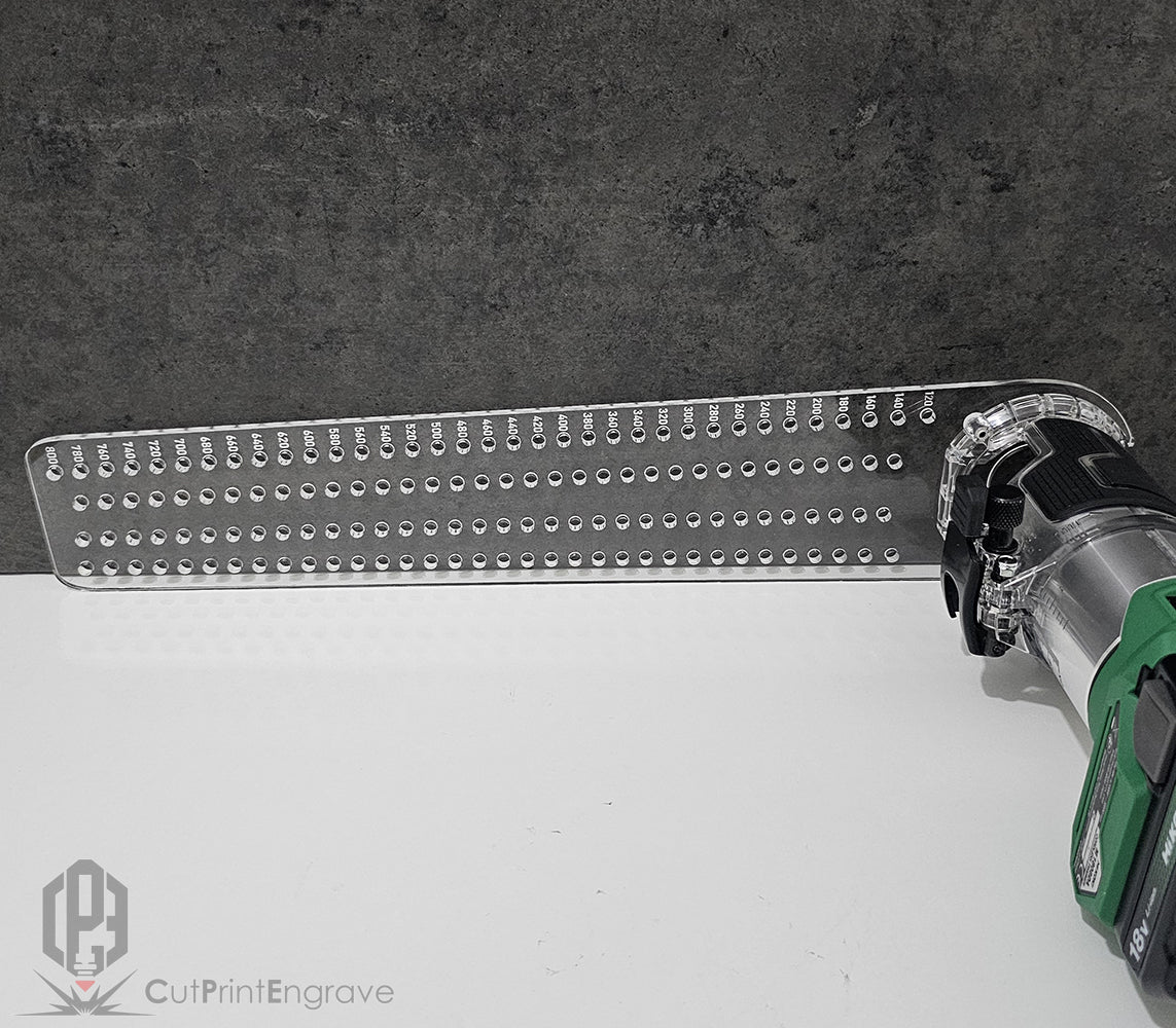 XLarge Circle Jig 4 HIKOKI/Metabo Trimmer 18V Cordless Router Base Plate