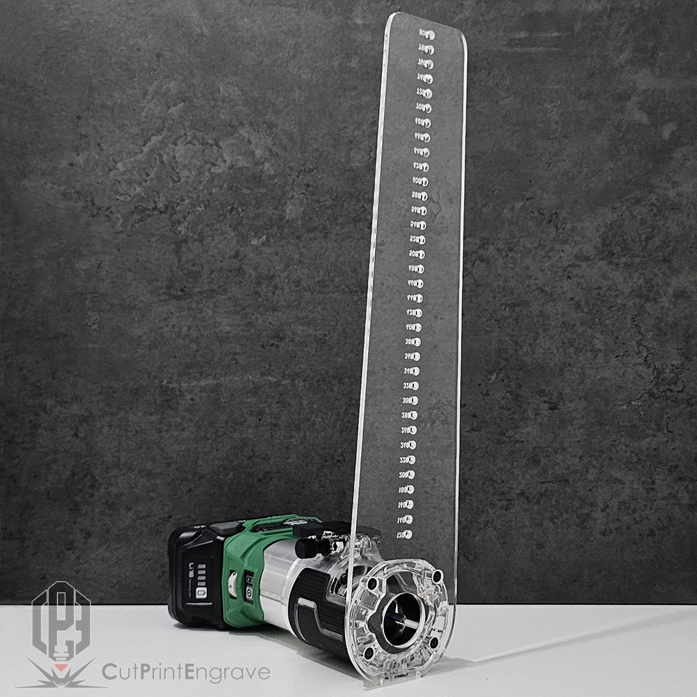 XLarge Circle Jig 4 HIKOKI/Metabo Trimmer 18V Cordless Router Base Plate