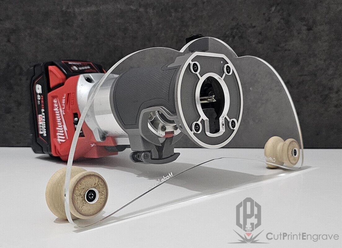 Handle Trimmer Router Base Plate For Milwaukee M18 FUEL Router 18V