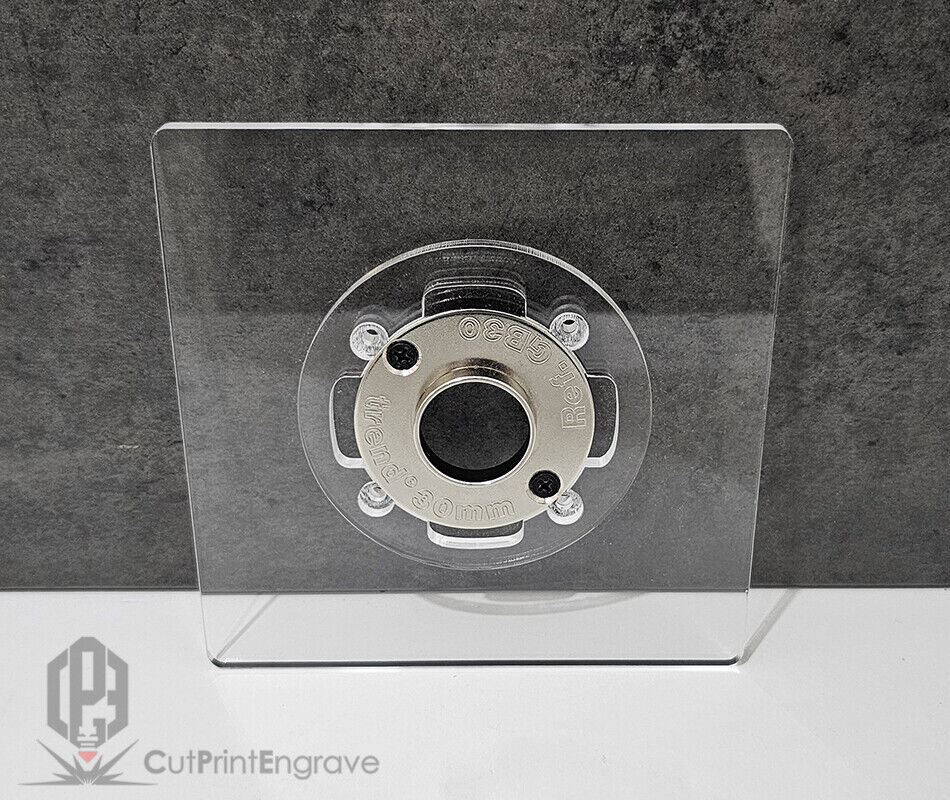 Milwaukee M18 FUEL Router 18V Router Trend Guide Bush Adaptor Base Plate-4 sizes