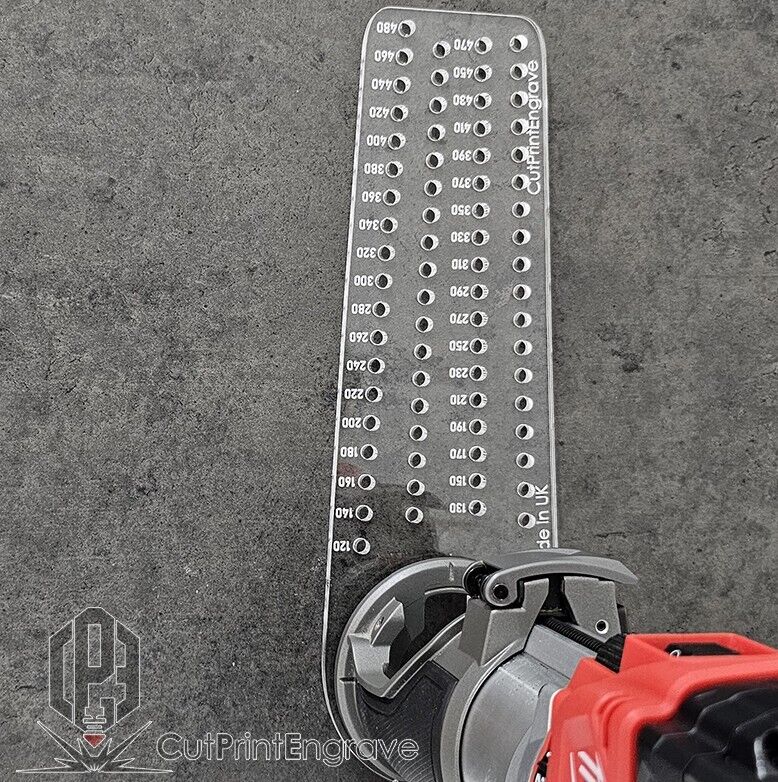 Large Circle Jig Base Plate For Milwaukee M18 FUEL 18V Cordless Plunge Router