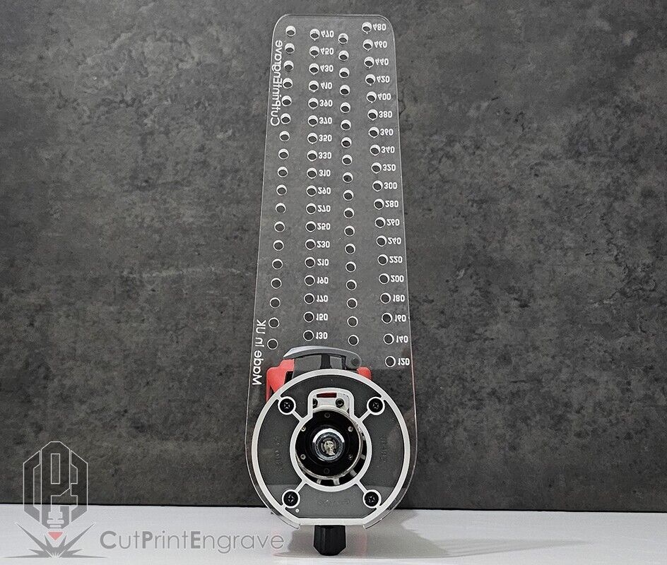 Large Circle Jig Base Plate For Milwaukee M18 FUEL 18V Cordless Plunge Router