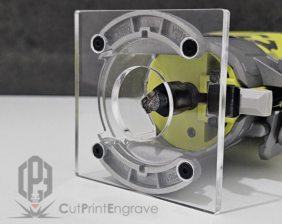 RYOBI ONE+ 18V Compatible Original Size Trimmer Router Replacement Base Plate