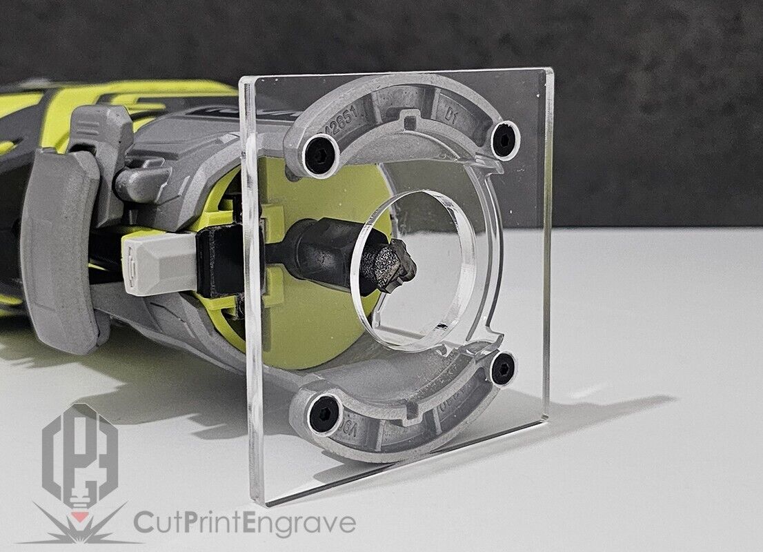 RYOBI ONE+ 18V Compatible Original Size Trimmer Router Replacement Base Plate