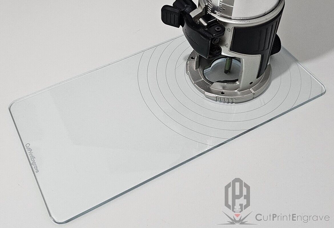 Rectangular Router Base Plate For Makita DRT50 RT0700X RT0702 KATSU 145x290mm
