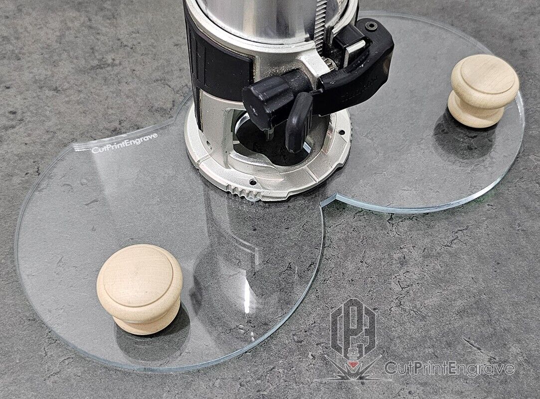 Funny Boobies Shape :) Handle Router Base Plate For Makita DRT50 RT0700X RT0702