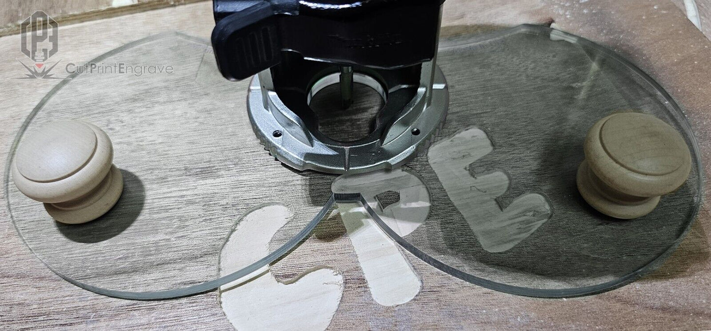 Funny Boobies Shape :) Handle Router Base Plate For Makita DRT50 RT0700X RT0702