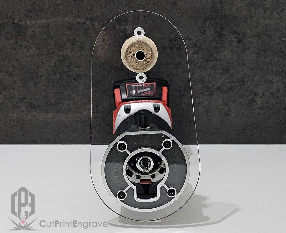 Extended Extra Strong Router Sub BASE PLATE for Milwaukee M18 FUEL Router 18V