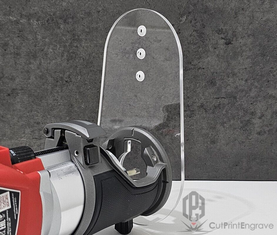 Extended Extra Strong Router Sub BASE PLATE for Milwaukee M18 FUEL Router 18V