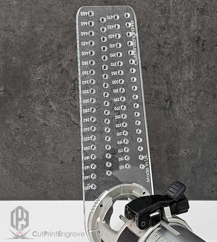 Large Circle Jig Router Base Plate For Makita DRT50 RT0700X RT0702 KATSU WORX 18