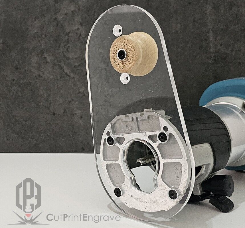 Extended Router Sub BASE PLATE for Makita Trimmer Router 18V DRT50 RT0700 KATSU
