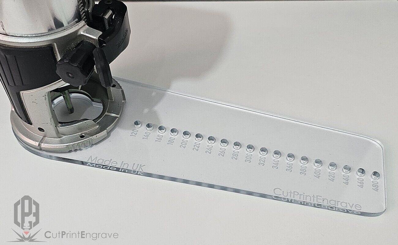 Large Circle Jig Router Base Plate For Makita DRT50 RT0700X RT0702 KATSU WORX 18