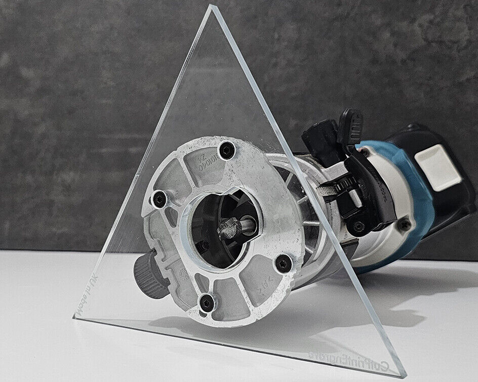 Makita Katsu Worx Compatible Triangular Pattern Router Replacement Base 7" - 12"