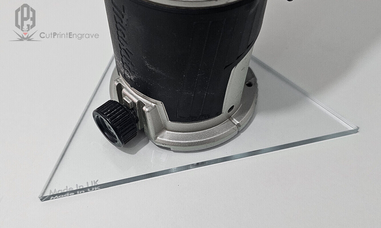 Makita Katsu Worx Compatible Triangular Pattern Router Replacement Base 7" - 12"