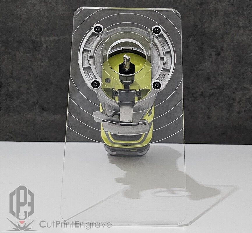 Rectangular Router Trimmer Base Plate For RYOBI ONE+ 18V P601 PCL4424 103x200mm