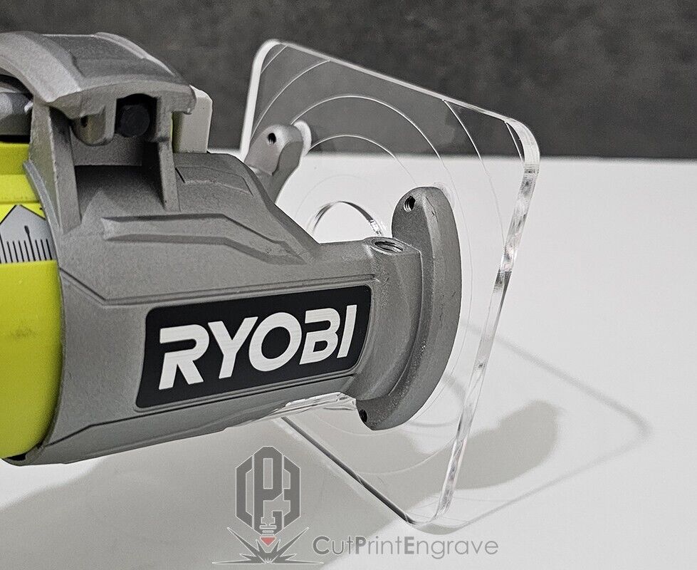 Rectangular Router Trimmer Base Plate For RYOBI ONE+ 18V P601 PCL4424 103x103mm