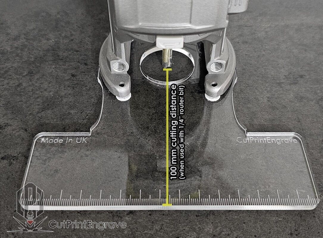 Redesigned Router Base Plate For RYOBI ONE+18V P601 PCL4424 Plunge