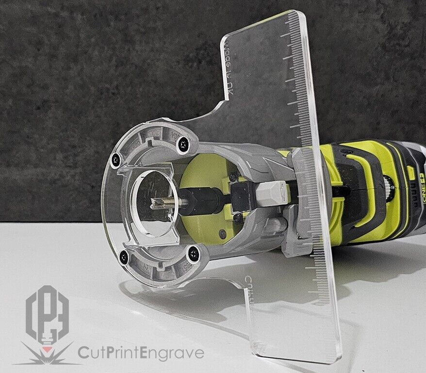 Redesigned Router Base Plate For RYOBI ONE+18V P601 PCL4424 Plunge