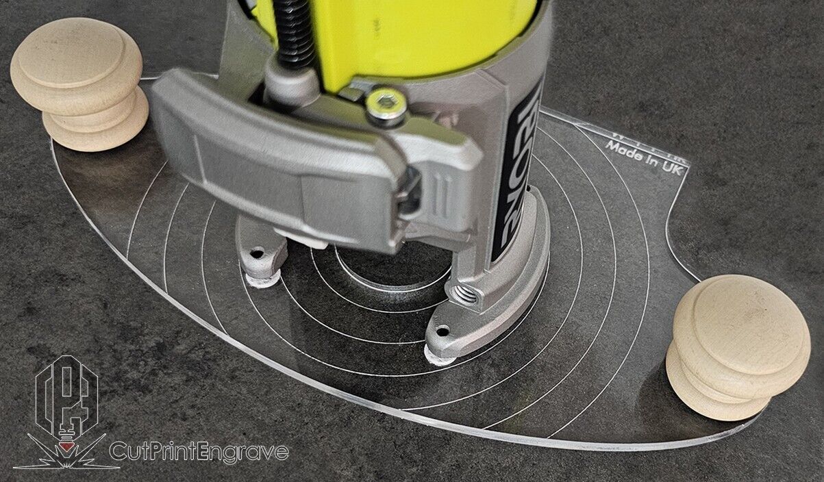 Handle Square Trimmer Router Base Plate For RYOBI ONE+18V P601 PCL4424