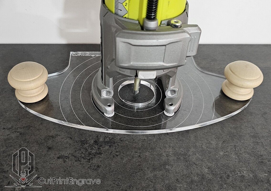 Handle Square Trimmer Router Base Plate For RYOBI ONE+18V P601 PCL4424
