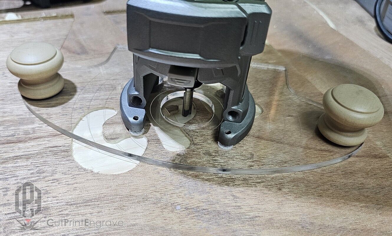 Handle Square Trimmer Router Base Plate For RYOBI ONE+18V P601 PCL4424