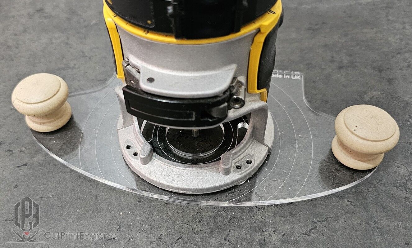 Handle DeWalt Square Trimmer Router Base Plate For DCW600 DCW604 D26200 Guide