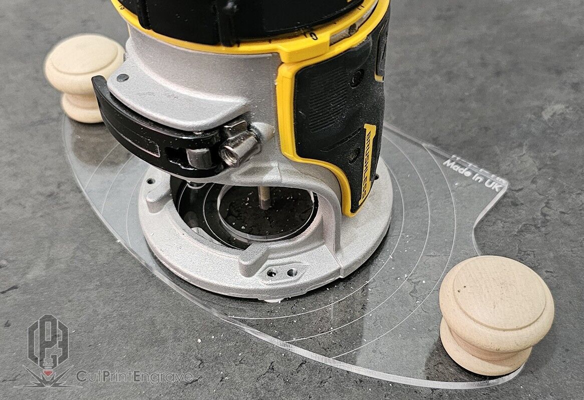 Handle DeWalt Square Trimmer Router Base Plate For DCW600 DCW604 D26200 Guide