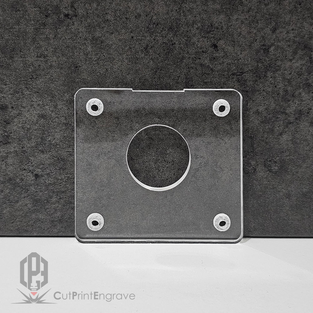 Original Shape Router Clear Base Plate Replacement For ERBAUER EPR 710 1.4"