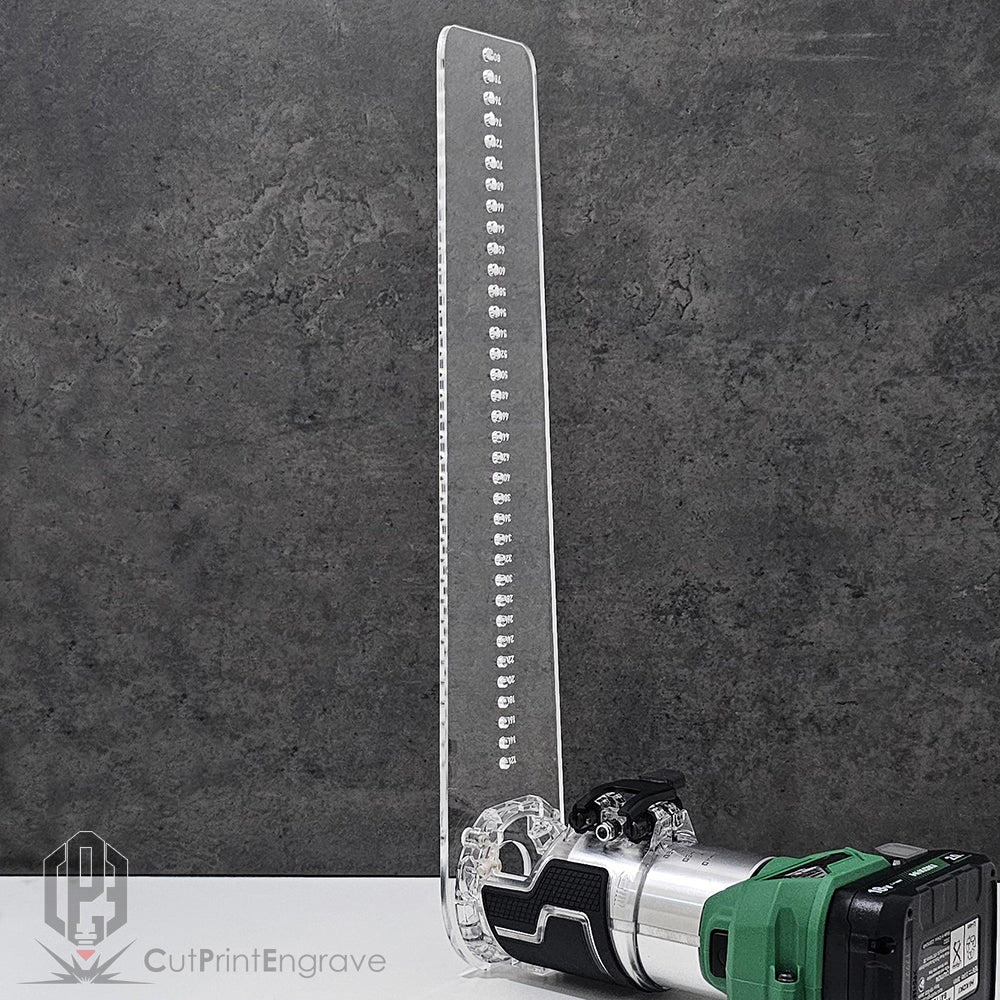 XLarge Circle Jig 4 HIKOKI/Metabo Trimmer 18V Cordless Router Base Plate