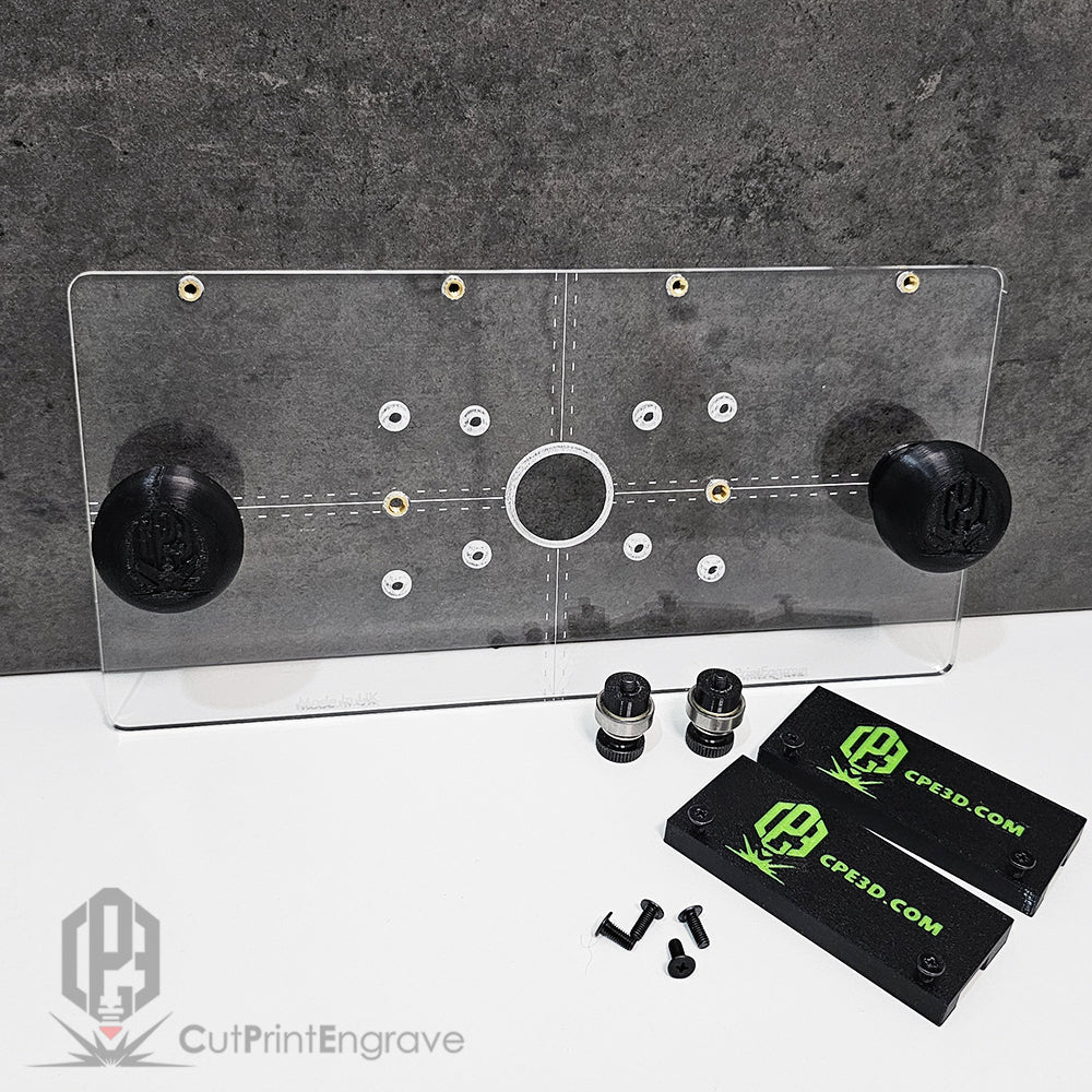 All-In-One Makita Base Plate DRT50 RT0700 Trend Brass Guide Bush Handles Centering Bearings Guide Rail Runners