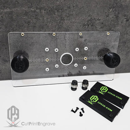 All-In-One Makita Base Plate DRT50 RT0700 Trend Brass Guide Bush Handles Centering Bearings Guide Rail Runners