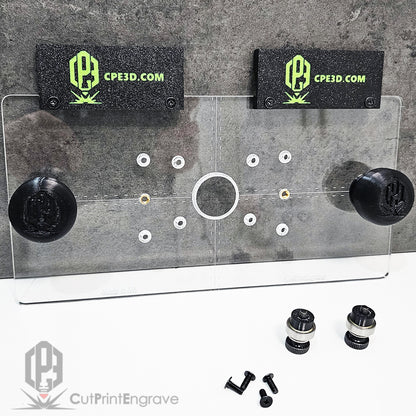 All-In-One Makita Base Plate DRT50 RT0700 Trend Brass Guide Bush Handles Centering Bearings Guide Rail Runners