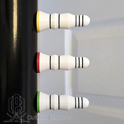 Furniture and Cupboard  Leveling System Pins 12 20 35 38 41mm-46mm height-YELLOW