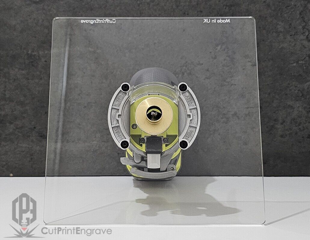 RYOBI ONE+ 18V P601 PCL4424B Trimmer Router Brass Guide Bush Adaptor Base Plate