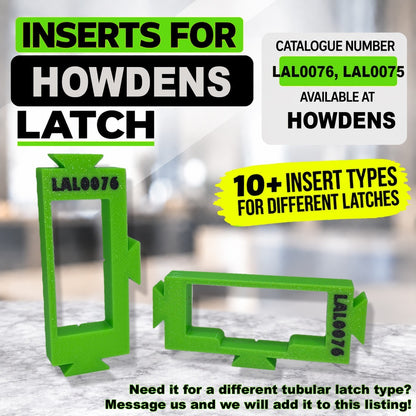 Tubular Latch Jig Router Template Fully Customisable Sizes For 35-44mm Door