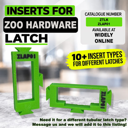 Tubular Latch Jig Router Template Fully Customisable Sizes For 35-44mm Door