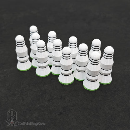 Furniture and Cupboard  Leveling System Pins 12 20 35 38 41mm-46mm height- GREEN