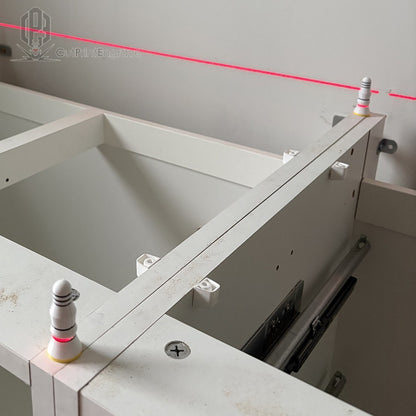 Furniture and Cupboard  Leveling System Pins 12 20 35 38 41mm-46mm height- RED