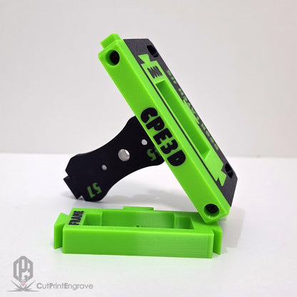 Tubular Latch Jig Router Template Fully Customisable Sizes For 35-44mm Door