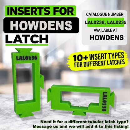 Tubular Latch Jig Router Template Fully Customisable Sizes For 35-44mm Door