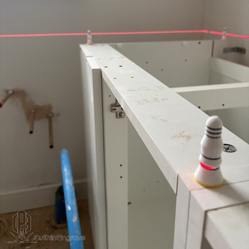 Furniture and Cupboard  Leveling System Pins 12 20 35 38 41mm-46mm height- RED