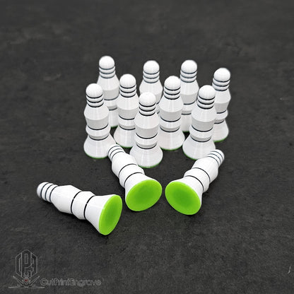 Furniture and Cupboard  Leveling System Pins 12 20 35 38 41mm-46mm height- GREEN