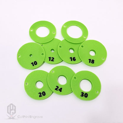 60mm Guide Bush Set Trend Compatible Various Routers and Base Plates -3D Printed