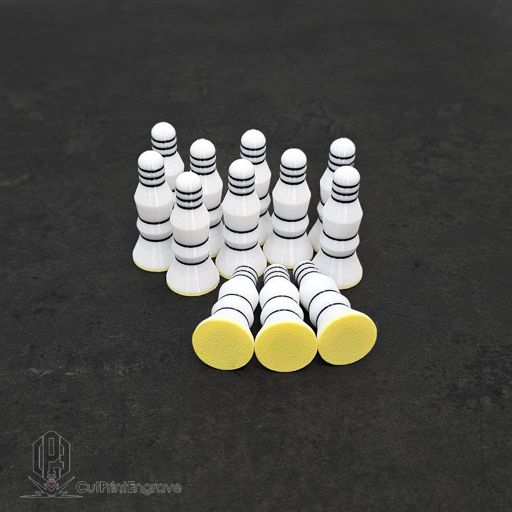 Furniture and Cupboard  Leveling System Pins 12 20 35 38 41mm-46mm height-YELLOW
